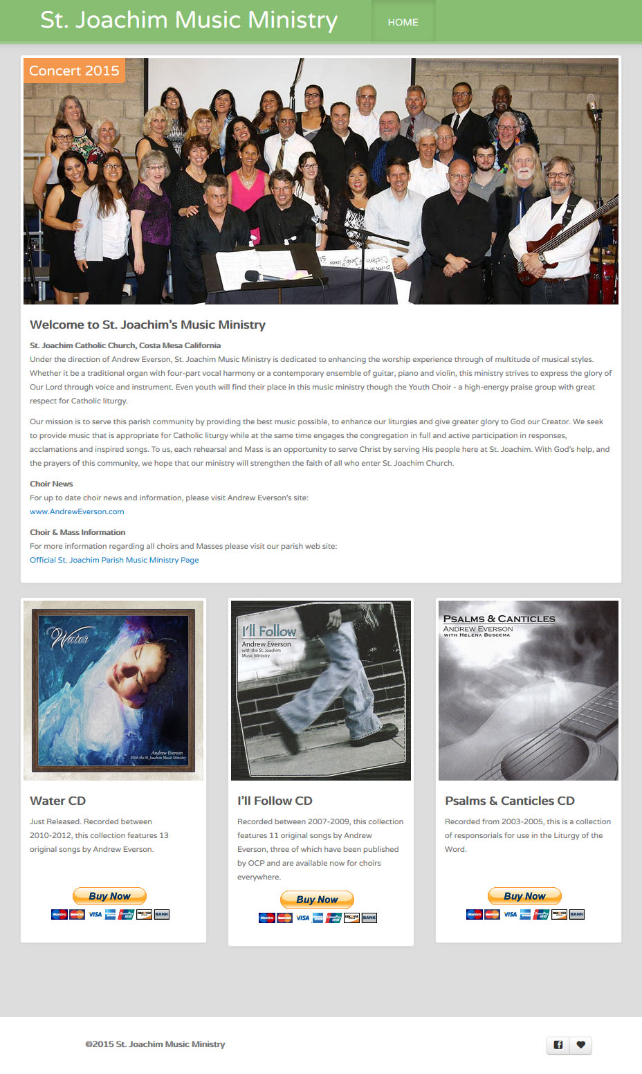 St. Joachim Music Ministry Costa Mesa, California